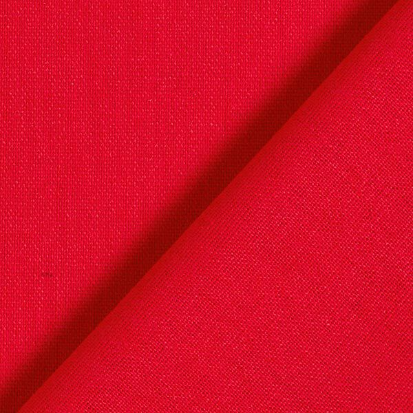 Viskose-Leinen-Mix Uni – rot | Reststück 50cm