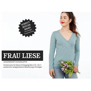 FRAU LIESE Shirt in Wickeloptik | Studio Schnittreif | XS-XXL, 