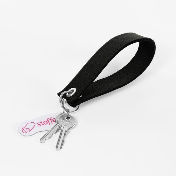 Filz 90cm / 3mm stark – schwarz,  image number 5