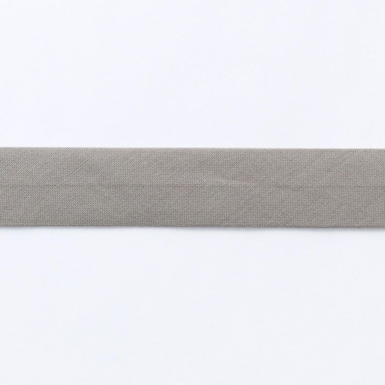 Schrägband Bio-Baumwolle [20 mm] – grau,  image number 1