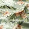 Kreppsatin Magnolien mit Palmblättern – schilf/beige,  thumbnail number 2