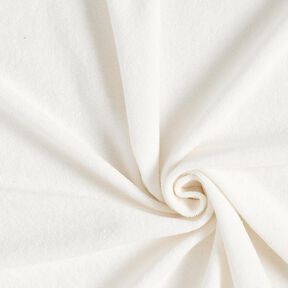 Frotteestoff Stretch Uni – elfenbein, 