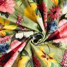 Dekosamt Vintage Blüten – grün/altrosa,  thumbnail number 5