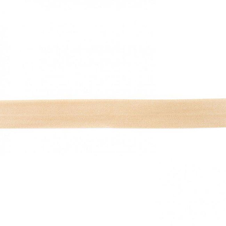 Elastisches Einfassband (Falzgummi) matt [20 mm] – beige,  image number 1
