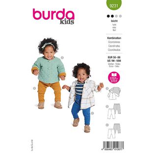 Conjunto | Burda 9231 | 56-86, 