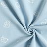 Waffeljersey Baby Elefanten – silberblau,  thumbnail number 3