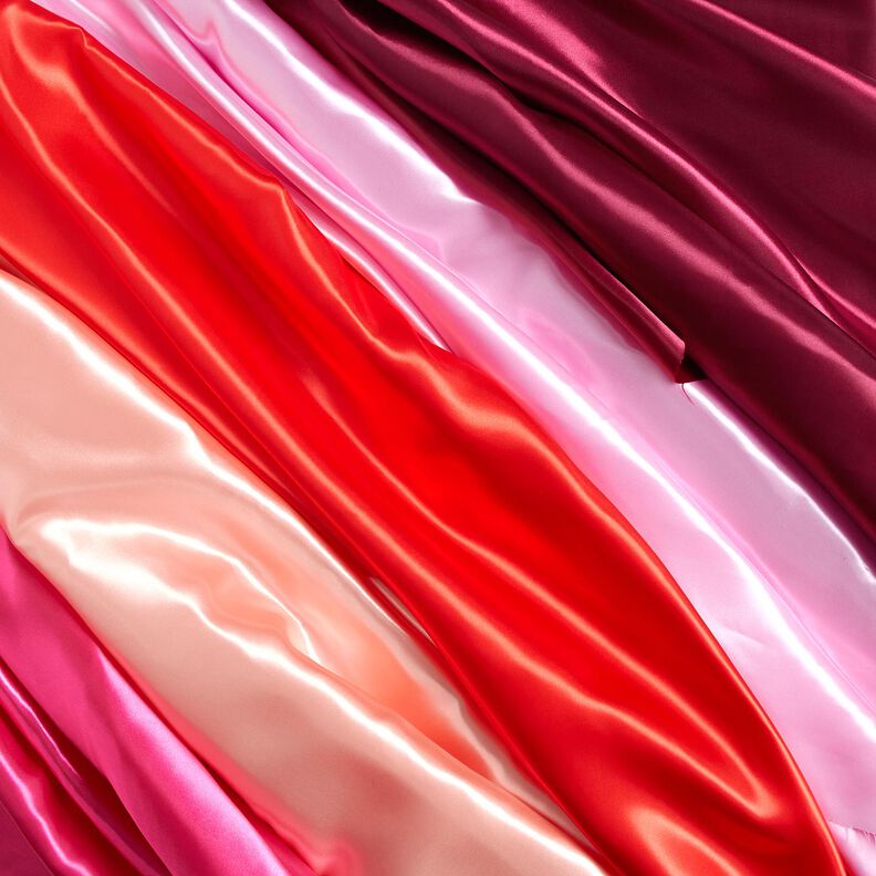 Polyestersatin – dunkelrot, image number 5
