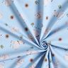 Baumwolljersey Schafe und Ziegen Digitaldruck – hellblau,  thumbnail number 3