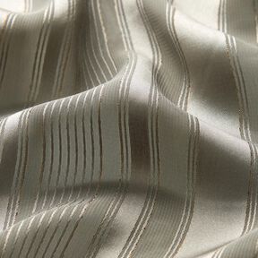 Chiffon Satinstreifen mit Glitzer – seidengrau, 