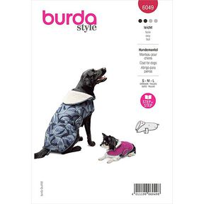 Hundemantel | Burda 6049 | S/M/L, 