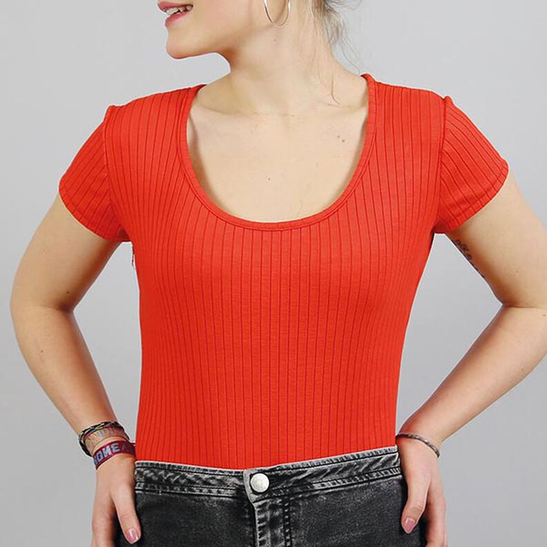 FRAU BECKY Body für Teens und Damen, zwei Ärmellängen | Studio Schnittreif | XS-XL,  image number 3