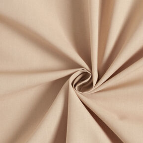 Baumwollstoff Cretonne Uni – cashew, 