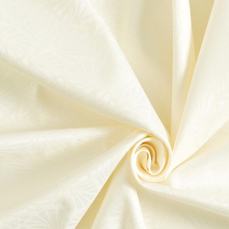 Beschichtete Baumwolle Mini-Fächer – wollweiss,  image number 4