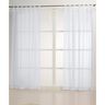 Gardinenstoff Voile Leinenlook 300 cm – weiss,  thumbnail number 5