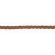 Geflochtene Kordel [ 10 mm ] – braun,  thumbnail number 2