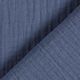 GOTS Musselin/ Doppel-Krinkel Gewebe | Tula – jeansblau,  thumbnail number 4