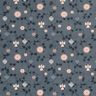 Baumwollstoff Popeline Scandi-Baumschmuck – schiefergrau,  thumbnail number 1