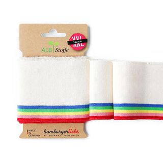 GOTS Bio Strickbündchen CUFF ME COLLEGE [140 cm | 7,5 cm] | Albstoffe | Hamburger Liebe, 