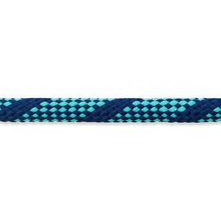 Kordel [ 7 mm ] – türkis/marineblau, 