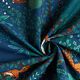 Dekostoff Canvas Nachttiere – navy/petrol,  thumbnail number 3