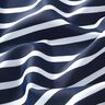 Badeanzugstoff maritime Streifen – nachtblau/weiss,  thumbnail number 2
