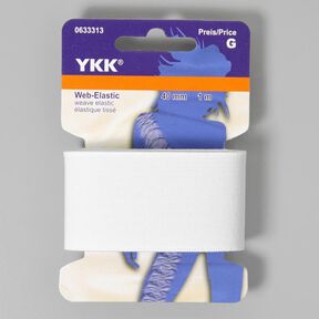 Web-Elastic 501 – weiss | YKK, 