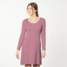 Baumwolljersey Medium Uni – pastellviolett,  thumbnail number 4
