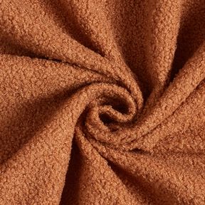 Polsterstoff Teddy weich – terracotta, 