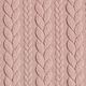 Jerseyjacquard Cloqué Zopfmuster – rosé,  thumbnail number 1