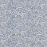 Hemdenstoff überlappendes Paisley – indigo/oliv | Reststück 60cm,  thumbnail number 1
