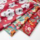 Baumwollstoff Cretonne getupfte Blumen – chili,  thumbnail number 5