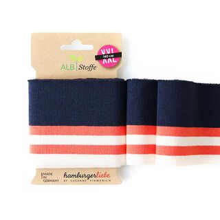GOTS Bio Strickbündchen CUFF ME COLLEGE [140 cm | 7,5 cm] | Albstoffe | Hamburger Liebe, 