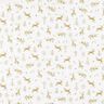 Baumwollstoff Cretonne Rentiere und Sterne – elfenbein/gold,  thumbnail number 1