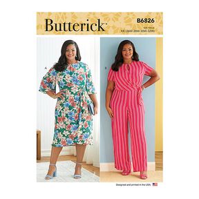 Wickelkleid | Butterick B6826 | 52-58, 