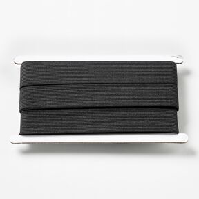 Glattes Gummiband [3 m | 25 mm] – schwarz, 