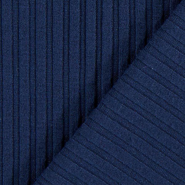 Rippenstrick – navy | Reststück 50cm