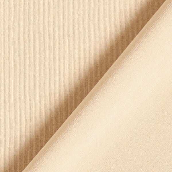 GOTS Baumwolljersey | Tula – beige | Reststück 100cm