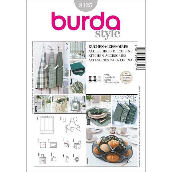 Küchenaccessoires | Burda 8125, image number 1