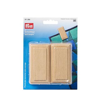 Quiltaufhänger [ 2 Stück ] | Prym – natur, 