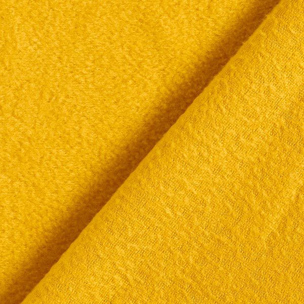 Antipilling Microfleece Light – curry | Reststück 100cm