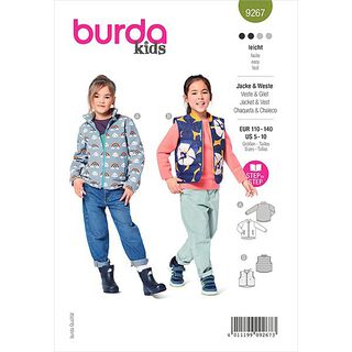 Jacke | Burda 9267 | 110-140, 