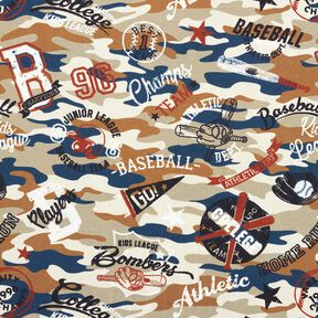 Alpenfleece Baseball – mittelbraun, 