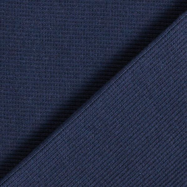 GOTS 2x2 Bündchen | Tula – marineblau, image number 3
