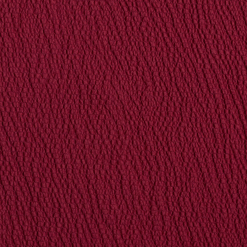Leichter Cloque Uni – bordeauxrot,  image number 1