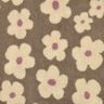 Teddypl&uuml;sch Blumen | Poppy Fabrics &ndash; d&uuml;ne/hellbeige,  thumbnail number 1