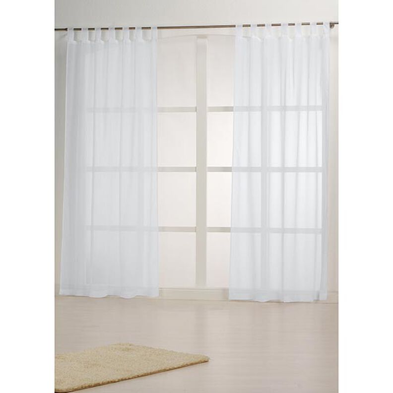 Voile Visillo 300 cm – weiss,  image number 4