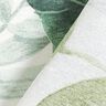 Dekostoff Canvas große Monsterablätter – weiss/grasgrün,  thumbnail number 4