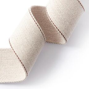 Taschengurtband recycelt - sand, 
