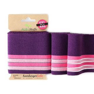 BIO-STRICKBÜNDCHEN CUFF ME Reflektor  [140 CM | 8 CM]  | Albstoffe | Hamburger Liebe, 