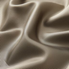Futterstoff Jacquard kleine Rauten – grau, 